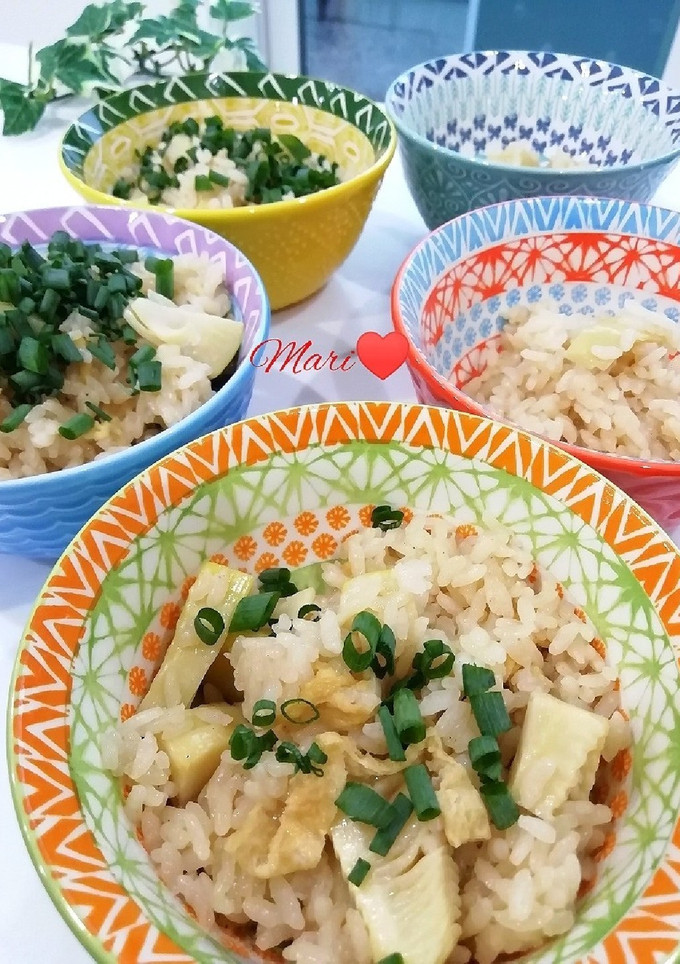 今が旬✧たけのこご飯〜お鍋で〜-レシピのメイン写真