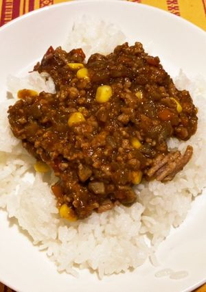 トマトとマシュルームのドライカレー♩-レシピのメイン写真