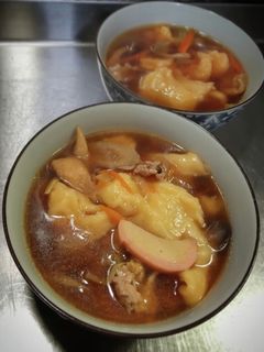 田舎代表!すいとん〜❨(@≧↺≦@)❩ノ-レシピのメイン写真