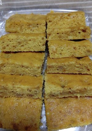 キャラメリゼバナナのケーキ-レシピのメイン写真