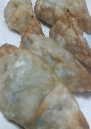 すき焼き残りで揚げ餃子-レシピのメイン写真
