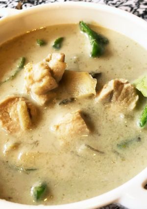 我が家の定番!簡単グリーンカレー-レシピのメイン写真
