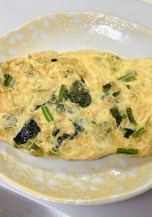 ほうれん草と玉ねぎのチーズオムレツ-レシピのメイン写真