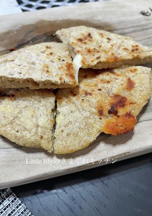 オートミールで作るチーズチャパティ-レシピのメイン写真