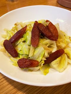 給料日前のソーセージ炒め-レシピのメイン写真