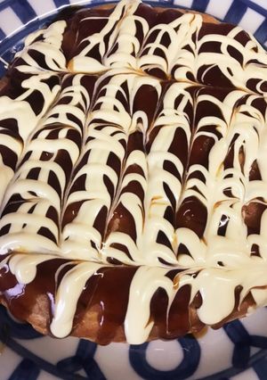 わらい焼き風ふわふわお好み焼き焼き-レシピのメイン写真