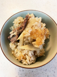 ふんわり新牛蒡の香り漂う炊き込みご飯-レシピのメイン写真