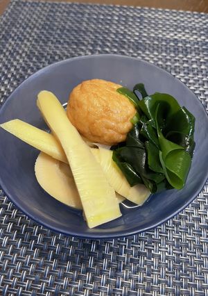 若竹煮にプラス魚河岸揚げ-レシピのメイン写真