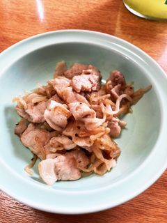 余り物炒め(豚ロースのもやし生姜炒め)-レシピのメイン写真