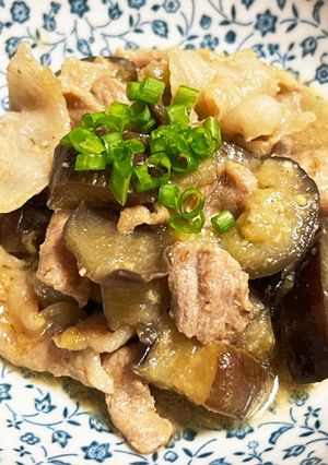 なすと豚肉の味噌煮-レシピのメイン写真