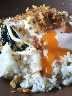 超ズボラ飯☆海苔マヨ目玉焼き丼-レシピのメイン写真