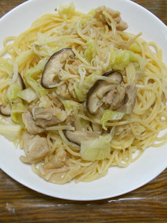 きのこと鶏肉の和風スパゲティ-レシピのメイン写真