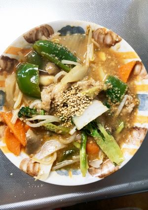 全てレンジもやし入りデミ風ガーリック酢豚-レシピのメイン写真