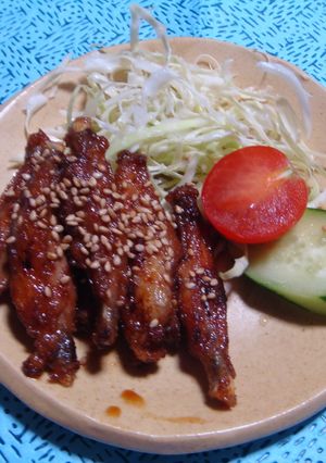 ヘルシー！手羽先のから揚げ（風来坊風）-レシピのメイン写真