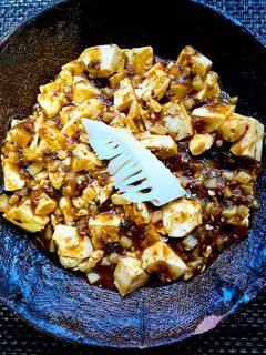 竹の子シャキシャキ黒麻婆豆腐-レシピのメイン写真