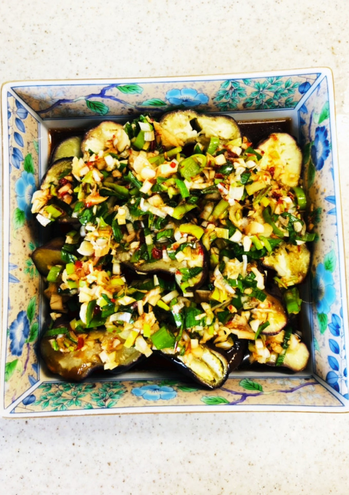 揚げなすの豆板醤漬け♪レンジで簡単♪-レシピのメイン写真
