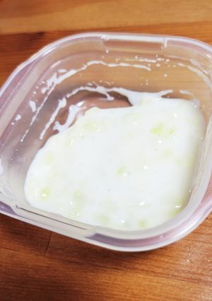 ☆離乳食☆なんちゃってフルーチェりんご味-レシピのメイン写真