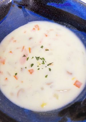 玉ねぎ麹で♪シチューみたいなミルクスープ-レシピのメイン写真