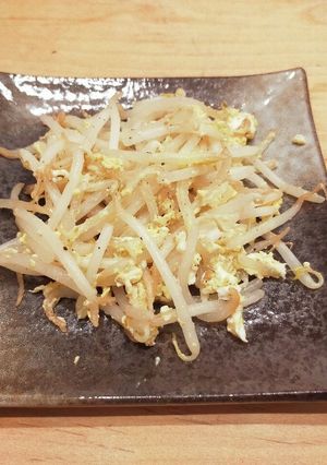 親父特製即席もやしの卵炒め-レシピのメイン写真