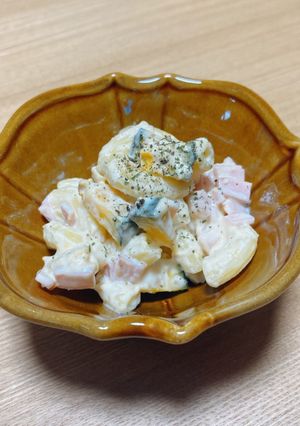ごまマヨかぼちゃマカロニサラダ-レシピのメイン写真