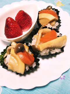 旬の筍で タケノコご飯-レシピのメイン写真