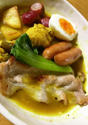 Ｅ香り的なスープカレー-レシピのメイン写真