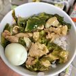 キャベツと豚肉だけ!トロッと丼