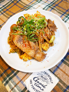 おうち居酒屋!しらたきでピリ辛焼きそば風-レシピのメイン写真