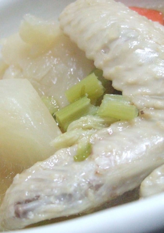 鶏手羽先とかぶのとろ～りスープ煮-レシピのメイン写真