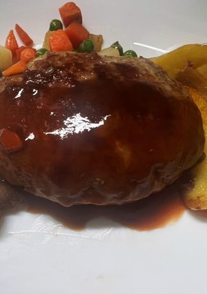ずぼらハンバーグ-レシピのメイン写真