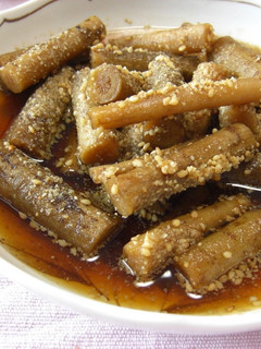 圧力鍋で簡単!ごぼうのさっぱり煮-レシピのメイン写真