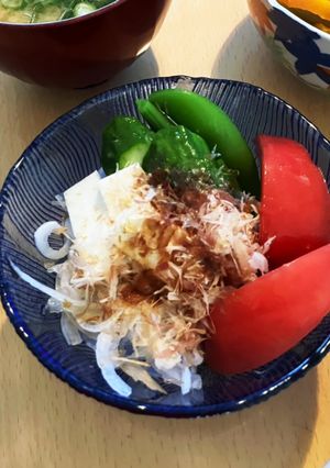 おかかに柚子ポン酢の春サラダ-レシピのメイン写真