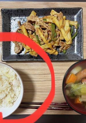 たけのこと鶏肉の炊き込みご飯-レシピのメイン写真