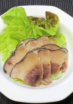 鯨のベーコン（ミンククジラの畝須）-レシピのメイン写真