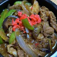 รูปของ 焼肉ソース丼
