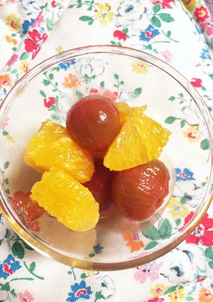 オレンジとプチトマトのマリネ-レシピのメイン写真