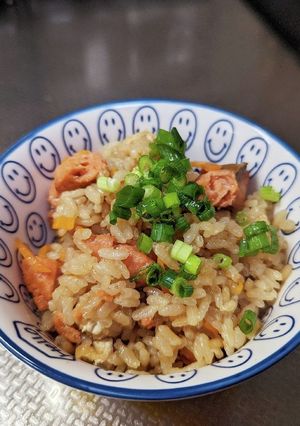 我が家の定番☆鮭バターご飯-レシピのメイン写真