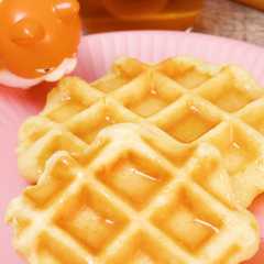 A picture of 米粉で作るグルテンフリーなワッフル.