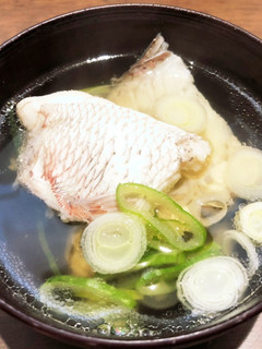 料亭の味【鯛のあら汁】-レシピのメイン写真