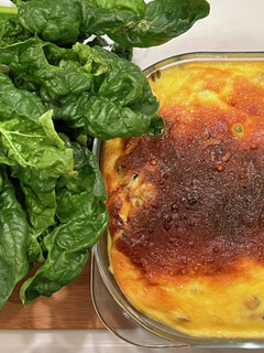ふわふわヘルシー!豆腐ほうれん草キッシュ-レシピのメイン写真