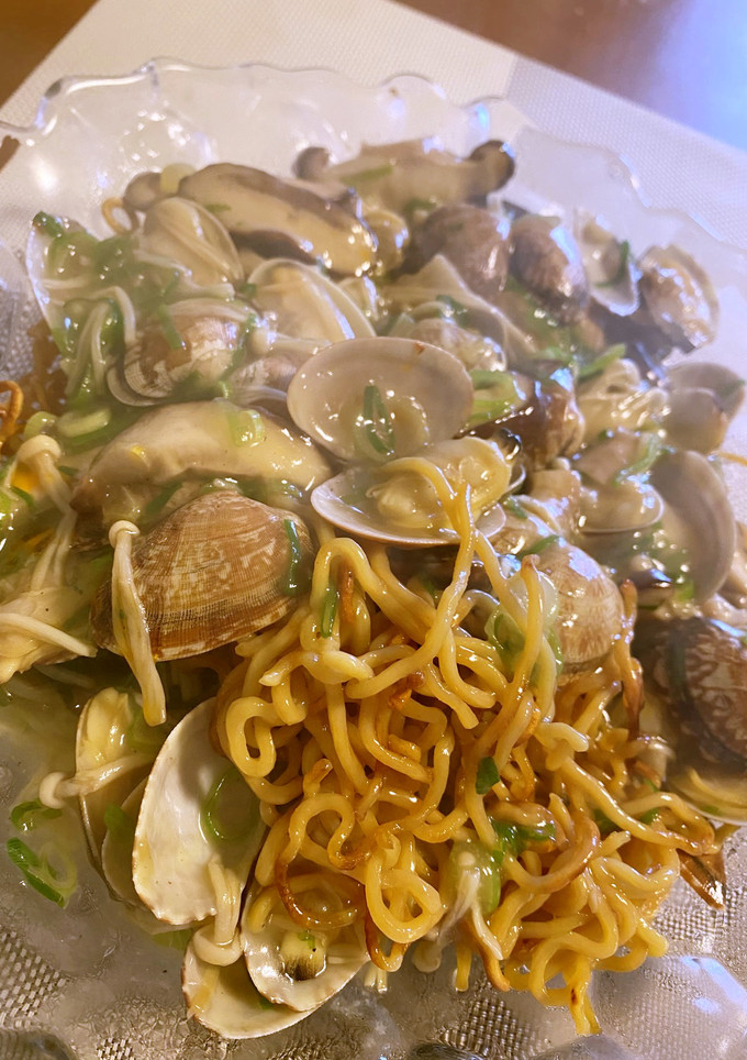 あさりたっぷりあんかけ焼きそば-レシピのメイン写真