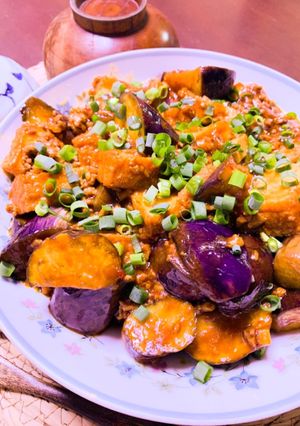 お財布おたすけ!なすと厚揚げの甜麺醤炒め-レシピのメイン写真