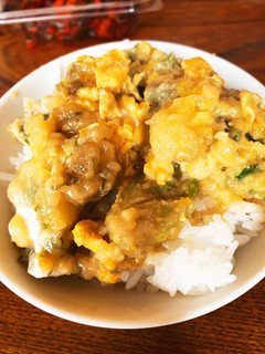 タラの芽の天とじ丼-レシピのメイン写真