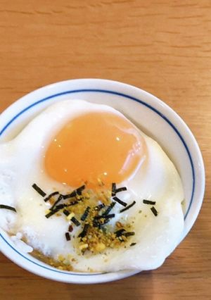 のりたま　目玉焼きご飯　-レシピのメイン写真