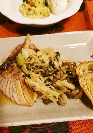 マグロ簡単和風ステーキ-レシピのメイン写真