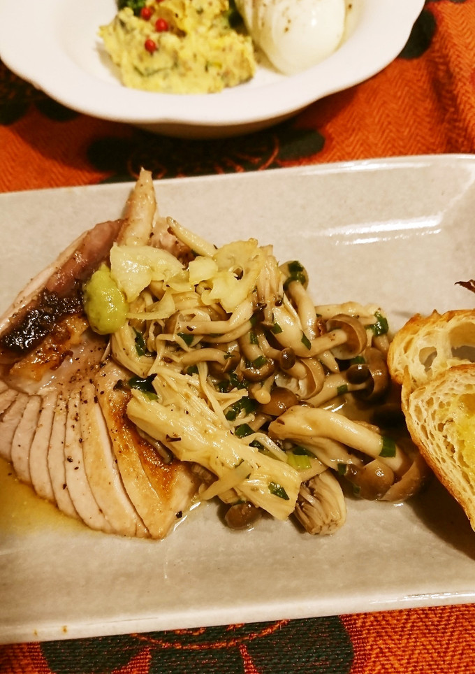 マグロ簡単和風ステーキ-レシピのメイン写真