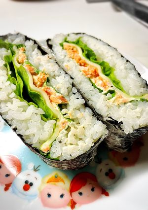 【おにぎらずシリーズ】鮭フレーク-レシピのメイン写真