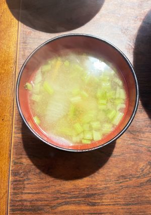 蕪木菜と根菜麹味噌汁-レシピのメイン写真