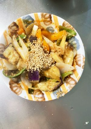 簡単キムチ焼き冷麺味豚こま大根青椒肉絲風-レシピのメイン写真