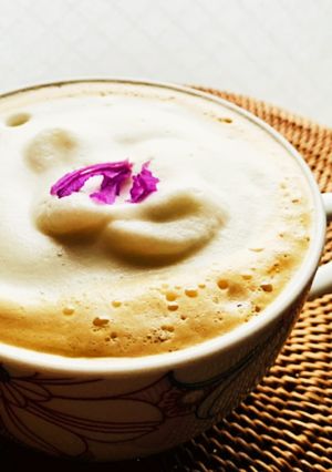 ラベンダーカプチーノ♪-レシピのメイン写真
